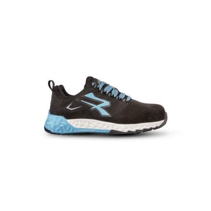 U-POWER RT20174-36 - Chaussures de sécurité basses VELARYON ESD S3S CI HI HRO FO SR, Gris/Vert