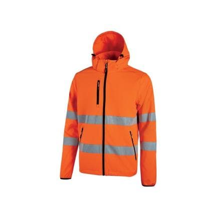 U-POWER CY318OF-XL - Veste haute visibilité CURSA, Orange fluo (10 pcs.)