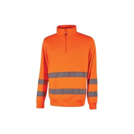 U-POWER CY319OF-M - Sweat haute visibilité FELIS, Orange fluo (25 pcs.)