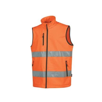 U-POWER CY373OF-M - Gilet haute visibilité ALCOR, Orange fluo (10 pcs.)