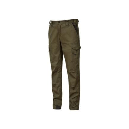 U-POWER CY421DG-2XL - Pantalons de travail LINDO, Vert foncé (20 pcs.)