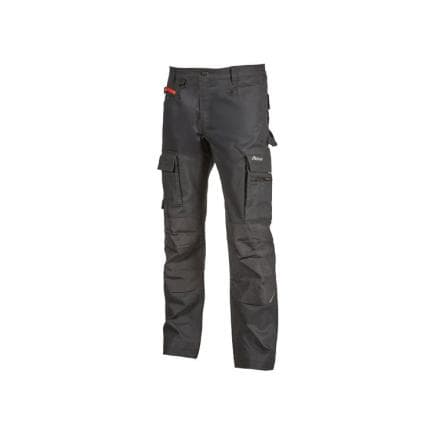 U-POWER DW355GM-L - Pantalons de travail READY, Gris Météorite