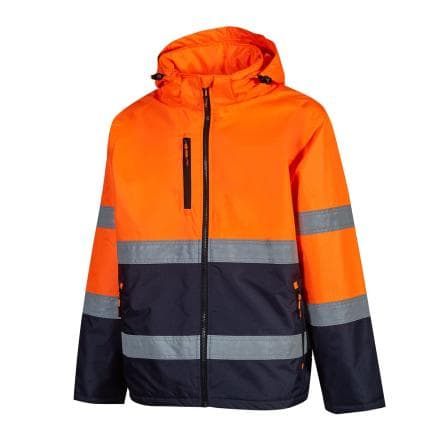 U-POWER HL317NO-L - Veste haute visibilité IMAI, Orange marine