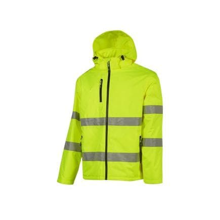 U-POWER HL375YF-M - Parka KAIA, Jaune fluo