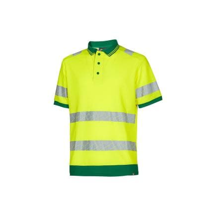 U-POWER HL388VY-M - Polo haute visibilité TAPE, Vert Jaune (3 pcs.)