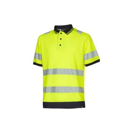 U-POWER HL388YF-XL - Polo haute visibilité TAPE, Jaune fluo (3 pcs.)