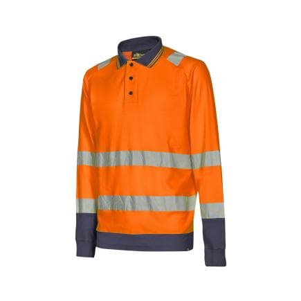 U-POWER HL389OF-2XL - Polo haute visibilité CLOSE, Orange fluo (3 pcs.)