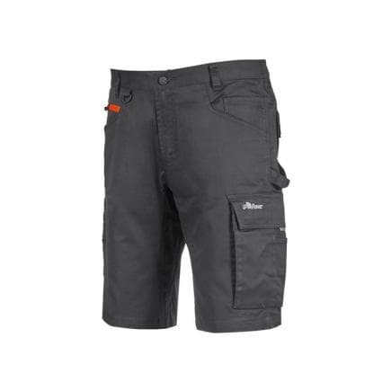 U-POWER HY360GM-L - Short de travail GAME, Gris Météorite