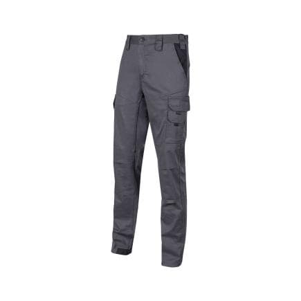 U-POWER ST421GI-L - Pantalons de travail LINDO, Gris fer