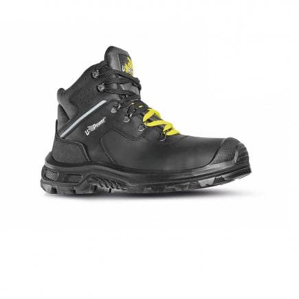 U-POWER RI11334-42 - Bottes de sécurité Thanos ESD S3 UK CI SRC, noir