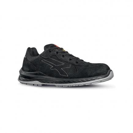 U-POWER RI20074-42 - Chaussures de sécurité basses Gessato ESD S3 CI SRC, noir