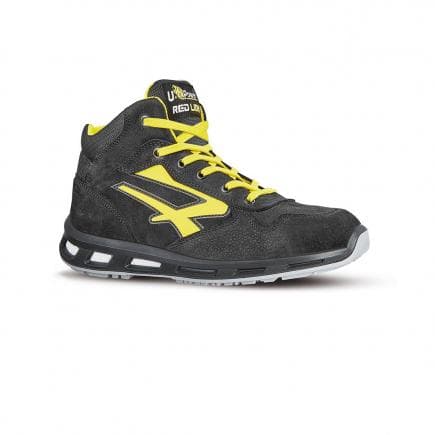 U-POWER RL10043-44 - Chaussures de sécurité hautes Shot ESD S3 CI SRC, noir