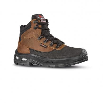 U-POWER RL10464-41 - Chaussures de sécurité hautes Floyd ESD S3 CI AN SRC, noir