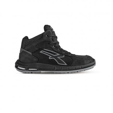 U-POWER RP10184-42 - Chaussures de sécurité hautes Nek Plus ESD S3 CI SRC, noir