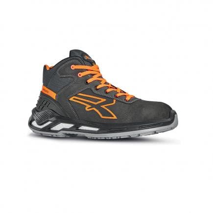U-POWER RS10124-43 - Chaussures de sécurité hautes Lord ESD S3 CI SRC, noir