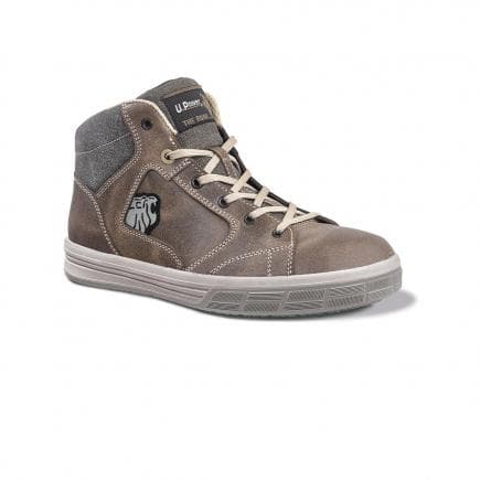U-POWER SN10034-43 - Chaussures de sécurité hautes SafAri S3 SRC, gris