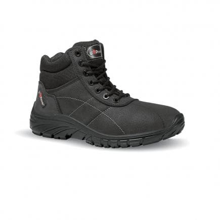 U-POWER UK10767-43 - Chaussures de sécurité hautes Sting Grip 02 FO SRC, noir