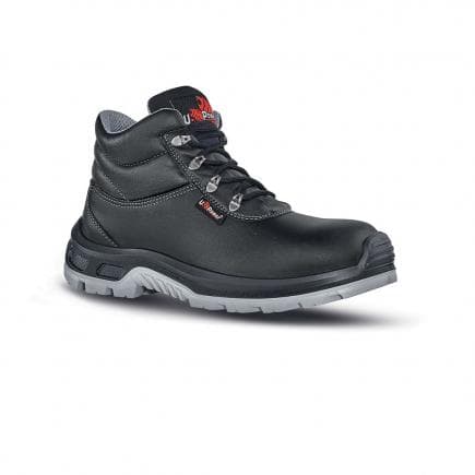 U-POWER UW10164-43 - Chaussures de sécurité hautes Enough S3 SRC, noir