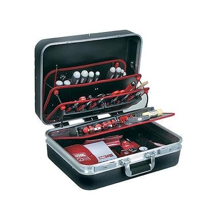 USAG U00010102 - Mallette à outils avec assortiment 496 F2 pour l'électronique (127 pièces)
