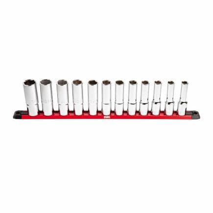 USAG U02354101 - Jeu de douilles hexagonales 1/2" avec profil spécial X-Grip (12 pcs)