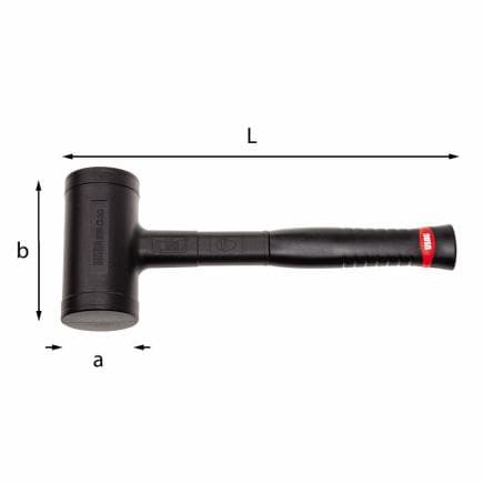 USAG U03740040 - Maillet anti-rebond monobloc