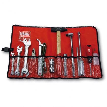 USAG U06300014 - Kit d'équipements et outils de maintenance auto et moto (18 pièces)