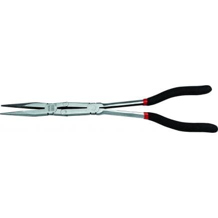 USAG U01150020 - Pince double articulation à becs demi-ronds droits
