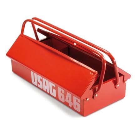 USAG U06460002 - Boîte à outils porte-équipements, simple, longue (vide)
