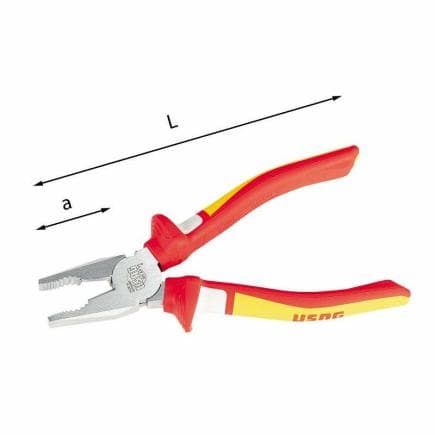 USAG U00852180 - Pince universelle isolée 1000 V