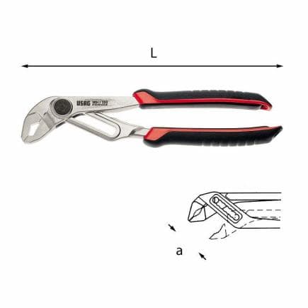 USAG U01800121 - Pinces semi-automatiques réglables