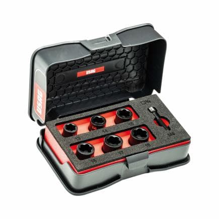 USAG U04560102 - Ensemble de tireurs à douille à choc avec profil spécial 3/8" (6 pcs.)