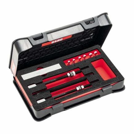 USAG U04740002 - Assortiment dans un boîtier ABS avec extracteurs de roulements (4 pcs.).