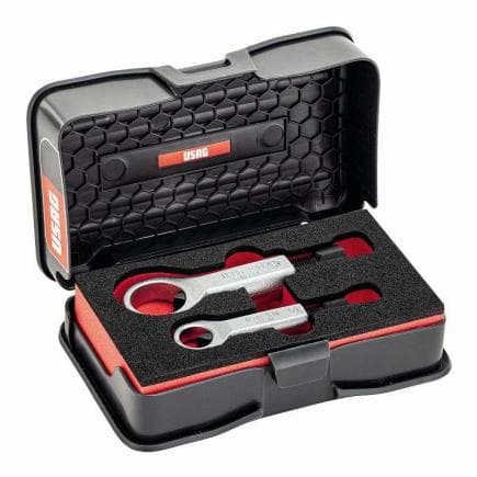 USAG U04900010 - Assortiment dans un boîtier ABS avec fendeur à écrous (2 pcs.)