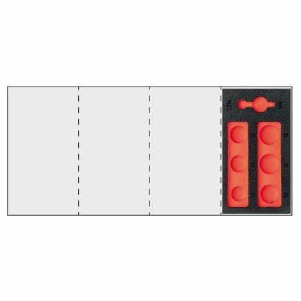 USAG U05190186Q - Module éponge bicolore vide pour 519M 456S6