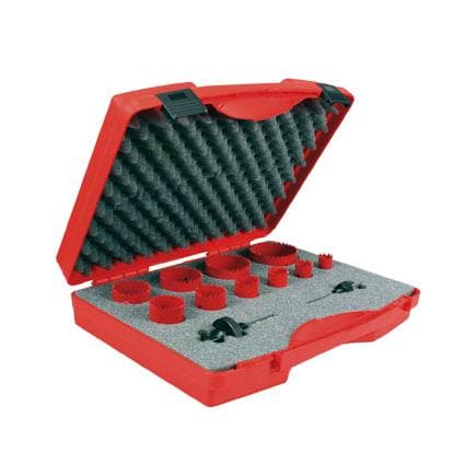 USAG U09880100 - Assortiment de 10 scies cloches bi-métal