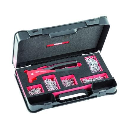 USAG U09950025 - Jeu de riveteuses en coffret ABS (501 pcs.)