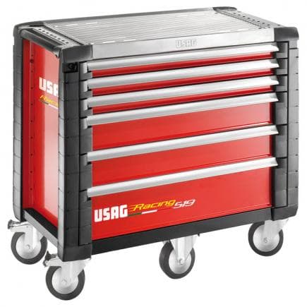 USAG U05190420 - Carrello Racing - 6 cassetti (vuoto)