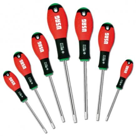 USAG U03220263 - Jeu de 7 tournevis torx