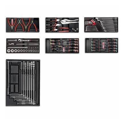 USAG U04950012 - Assortiment AUTO (120 pièces) - 5 tiroirs