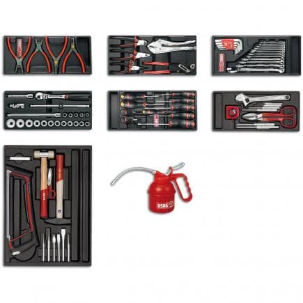 USAG U04950022 - Assortiment INDUSTRIE (101 pièces) - 4 tiroirs