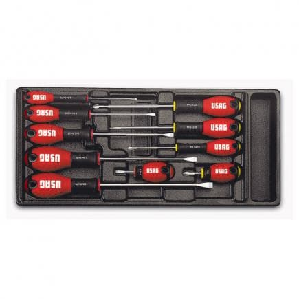 USAG U05190772 - Assortiment de tournevis (10 pièces)