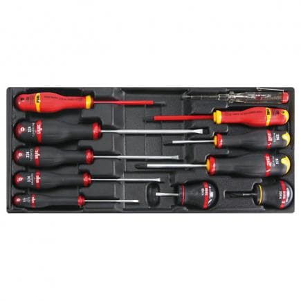 USAG U05190762 - Jeu de tournevis thermoformés (11 pièces)