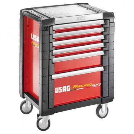 USAG U05190510 - Carrello con assortimento Auto 495 A1 (83 pz)