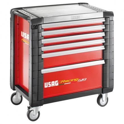 USAG U05190523 - Carrello con assortimento Industria top 4 cassetti