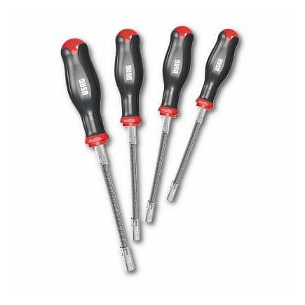 USAG U02980288 - JEU DE 4 CLÉS FLEXIBLES À DOUILLES 6 PANS AVEC POIGNÉE