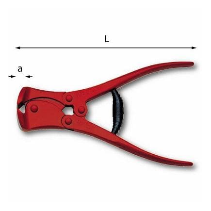 USAG U01940004 - Pince coupante à double levier à tranchant frontal