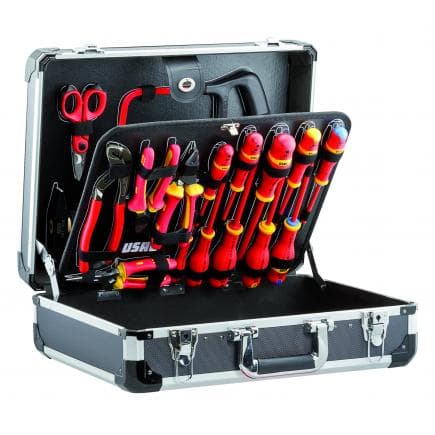 USAG U00020002 - Mallette avec assortiment pour l'électrotechnique (20 pièces)
