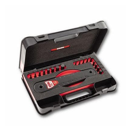USAG U02360890 - Assortiment en coffret ABS de rallonge à chaîne et embouts impact (18 pièces)