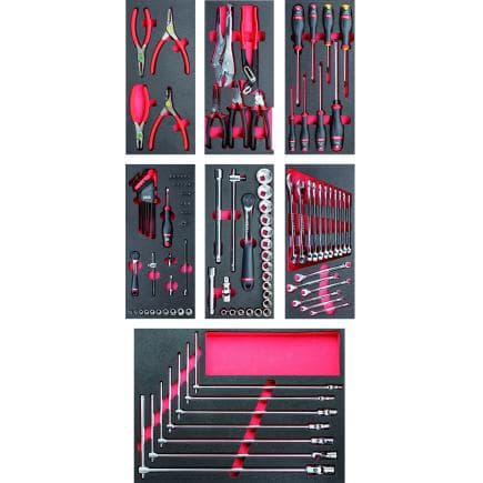 USAG U04958003 - Assortiment AUTO (109 pièces) - 3 tiroirs