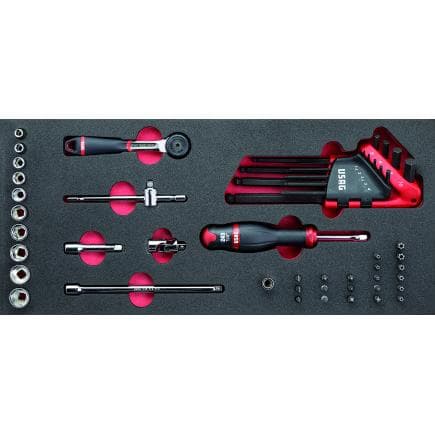 USAG U05190940 - Module en mousse bicolore assorti (46 pièces)